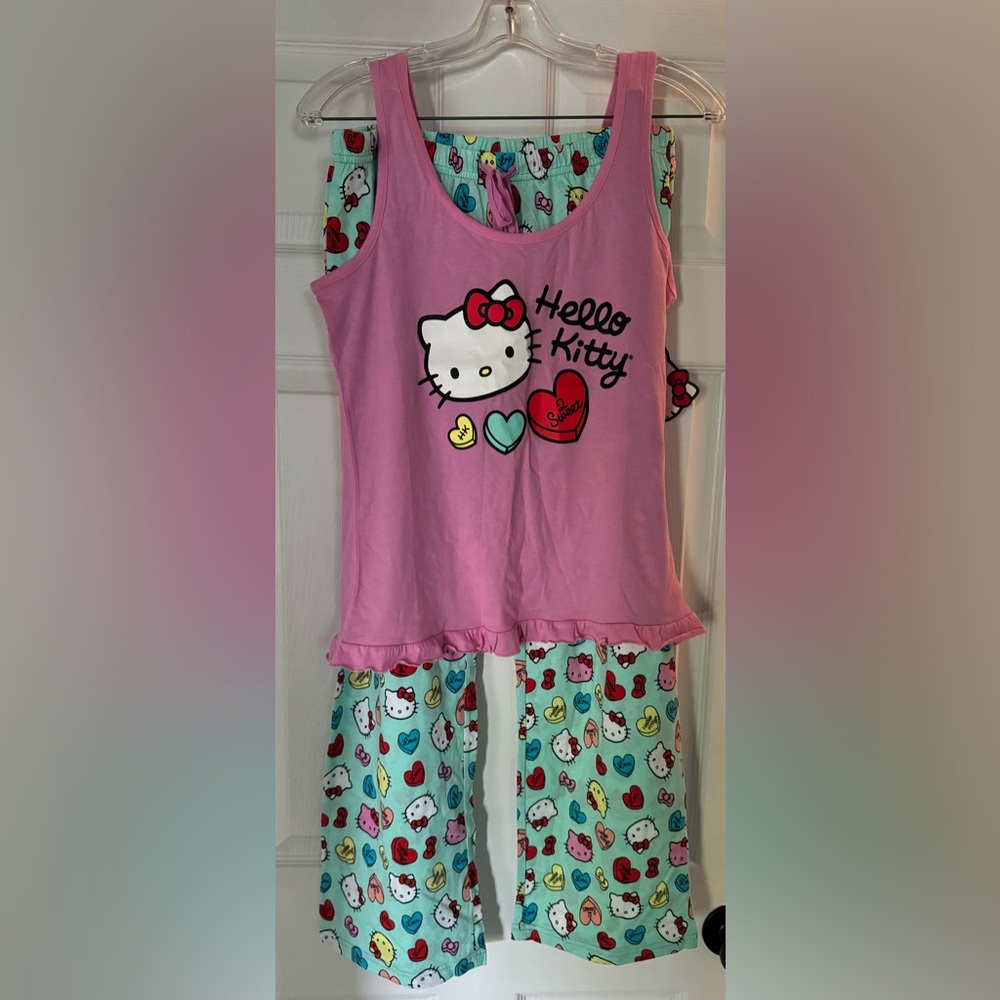 Hello Kitty Pajamas Girls L